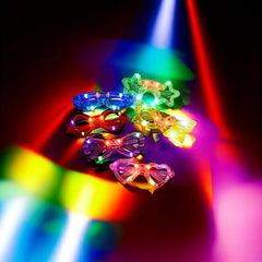 5pcs LED Glasses Frames Halloween Cosplay Costume Props Party Decor