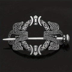 Vintage Viking Barrette Irish Knot Hair Accessory