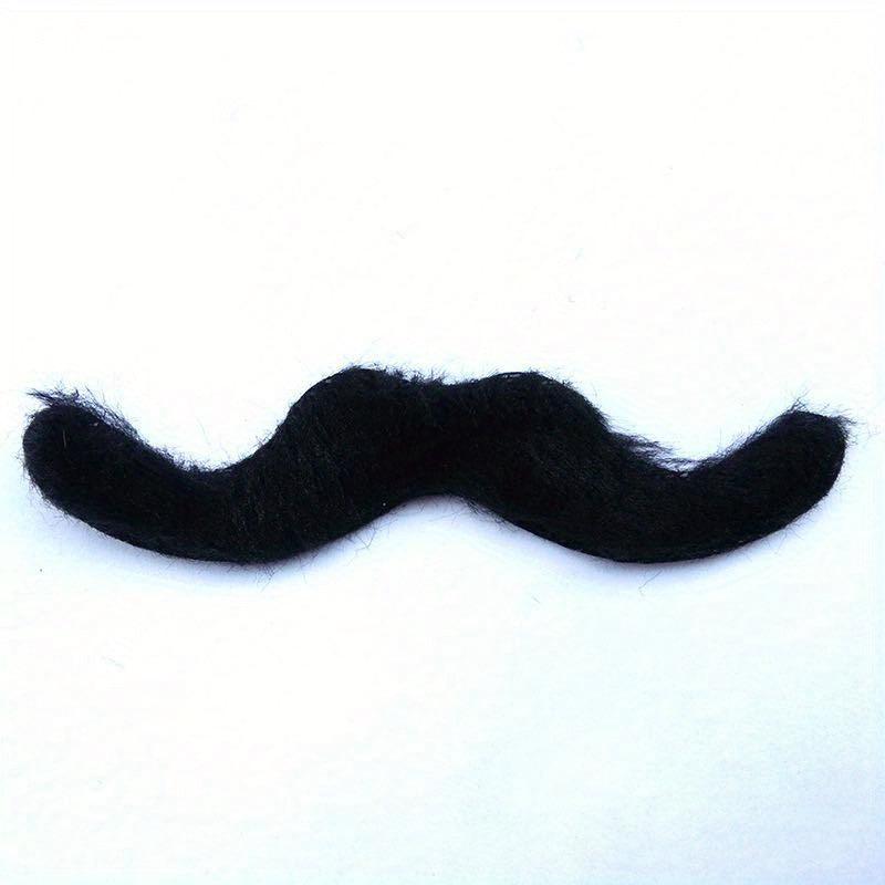 1pc Short Plush Mustache Stickers