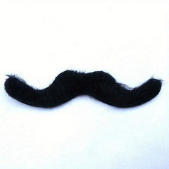 1pc Short Plush Mustache Stickers