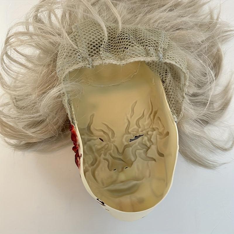Halloween Horror Curse Witch Mask Latex Terrifying Props for Costume Party