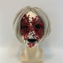 Halloween Horror Curse Witch Mask Latex Terrifying Props for Costume Party