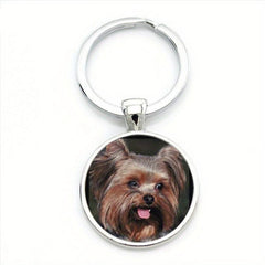 Agile Dog Keychain French Bulldog Cocker Spaniel Key Chain