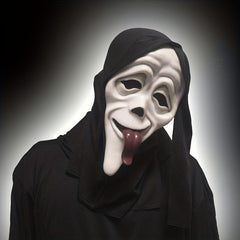 Men's Funny Halloween Cosplay Ghost Mask Scary Face Horror Head Mask