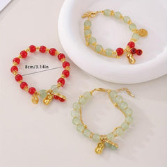 Good Thing Will Come Bracelet Double Layer National Style