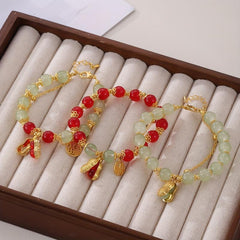 Good Thing Will Come Bracelet Double Layer National Style