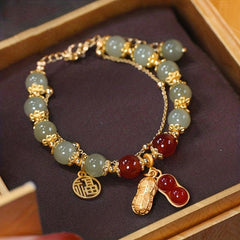 Good Thing Will Come Bracelet Double Layer National Style