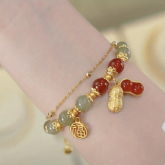 Good Thing Will Come Bracelet Double Layer National Style