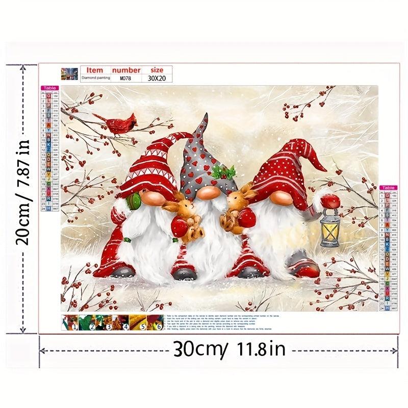 DIY Christmas Diamond Painting Full Rhinestone Decoration