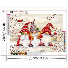 DIY Christmas Diamond Painting Full Rhinestone Decoration