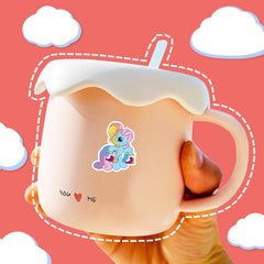 68pcs Cute Pony Stickers for Kids DIY Stationery Computer Student Stationery
