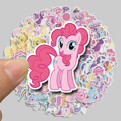 68pcs Cute Pony Stickers for Kids DIY Stationery Computer Student Stationery