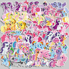 68pcs Cute Pony Stickers for Kids DIY Stationery Computer Student Stationery