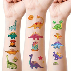 5pcs Kids Cartoon Character Arm Tattoos, No Repetition