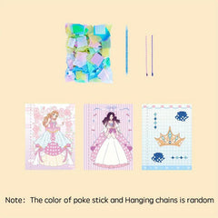 Princess Painting Kit for Girls - Craft Activity Book for Kids