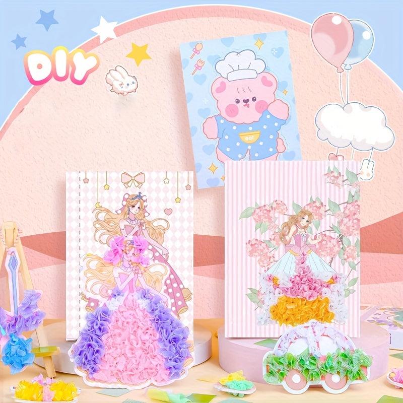 Princess Painting Kit for Girls - Craft Activity Book for Kids