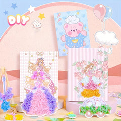 Princess Painting Kit for Girls - Craft Activity Book for Kids