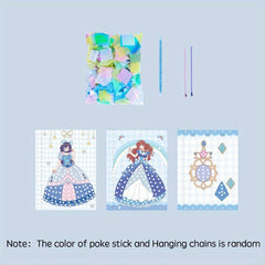 Princess Painting Kit for Girls - Craft Activity Book for Kids