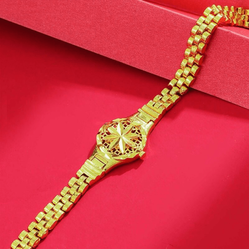 Sarge Bracelet Golden Watch Bracelet Sweet Plated