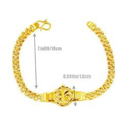 Sarge Bracelet Golden Watch Bracelet Sweet Plated