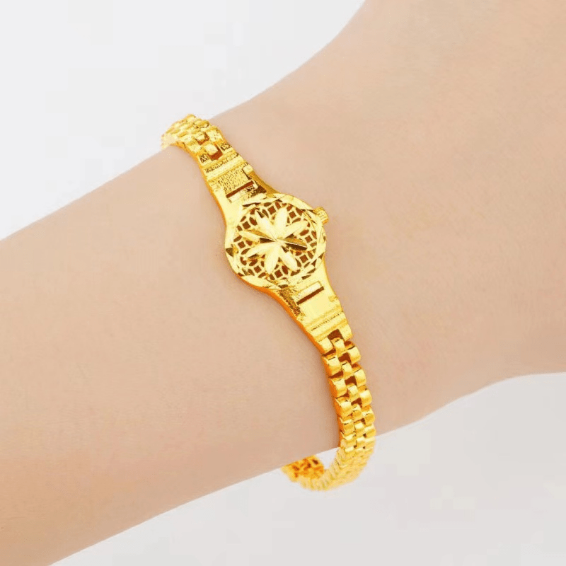 Sarge Bracelet Golden Watch Bracelet Sweet Plated