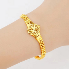 Sarge Bracelet Golden Watch Bracelet Sweet Plated