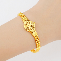 Sarge Bracelet Golden Watch Bracelet Sweet Plated