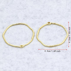Alloy Rings Connecting Accessories for Handmaking