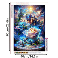 DIY 5D Diamond Art Painting Kit - Create Magical Wall Decor