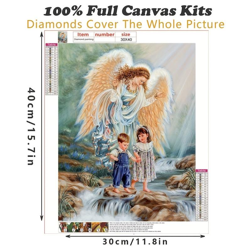 5D Diamond Painting Kit River Art DIY Set for Home Wall Decor