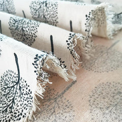 Printed Cotton Linen Fabric for DIY Sewing Quilting