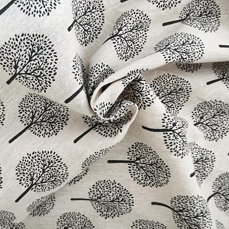 Printed Cotton Linen Fabric for DIY Sewing Quilting
