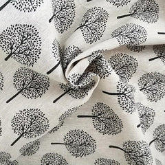 Printed Cotton Linen Fabric for DIY Sewing Quilting