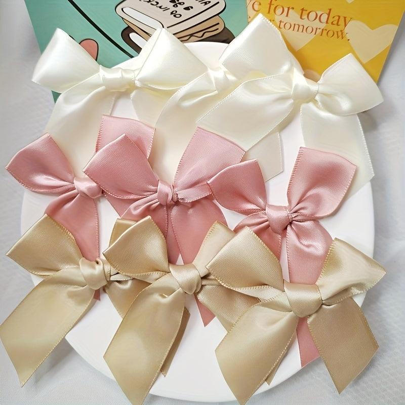 10pcs All Match Bows for DIY Gift Packaging Decoration