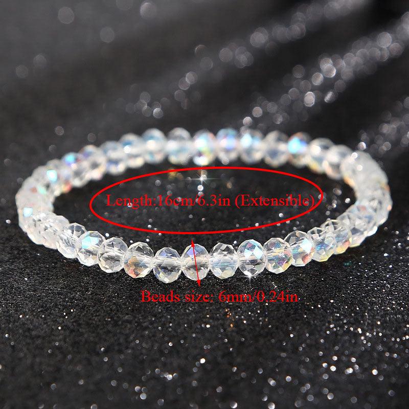 Sparkling Synthetic Crystal Bracelet - Add Glamour to Your Outfit