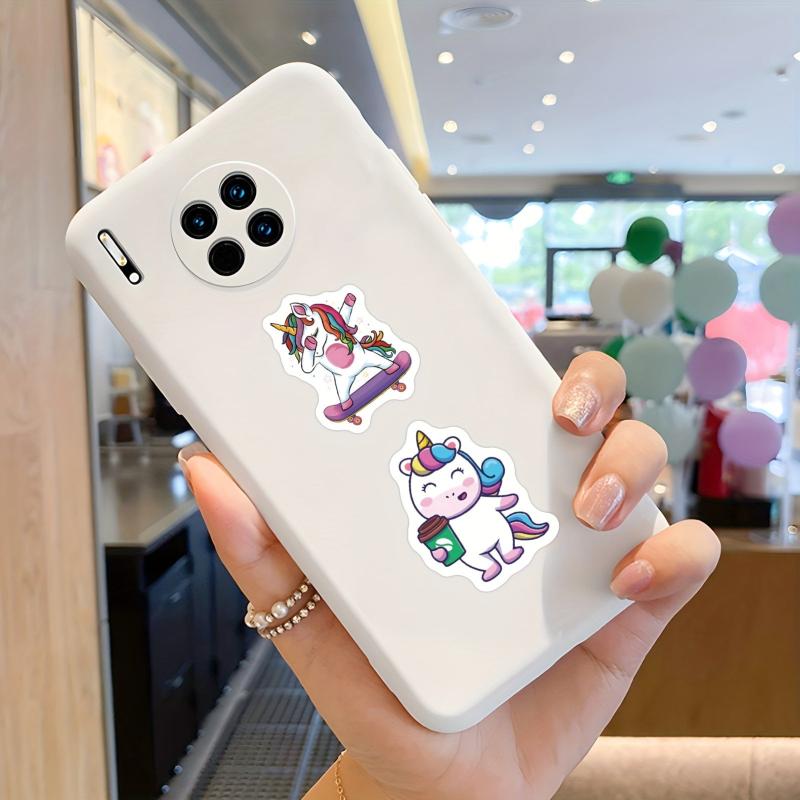 500pcs Girly Unicorn Stickers Water Bottle Laptop Scrapbook Phone Skateb