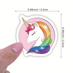 500pcs Girly Unicorn Stickers Water Bottle Laptop Scrapbook Phone Skateb