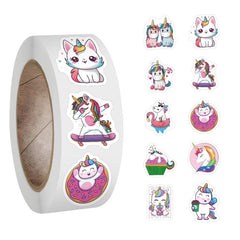500pcs Girly Unicorn Stickers Water Bottle Laptop Scrapbook Phone Skateb