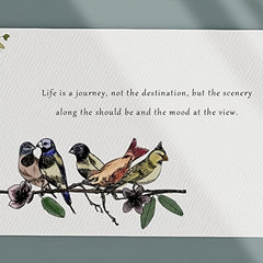 Bird Clear Stamp On Branch For Card Making Decoration DIY Scrapbook
