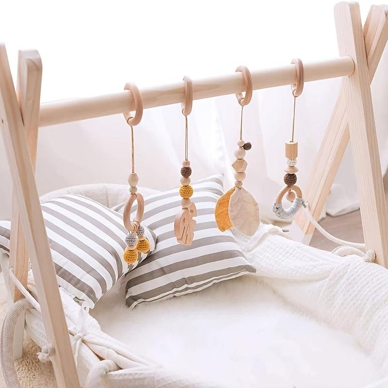 10pcs 70mm Unfinished Wooden Rings For Crafts - DIY Macrame Wooden Rings