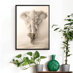 Elephant Diamond Painting Kit 30x40cm Home Wall Decor