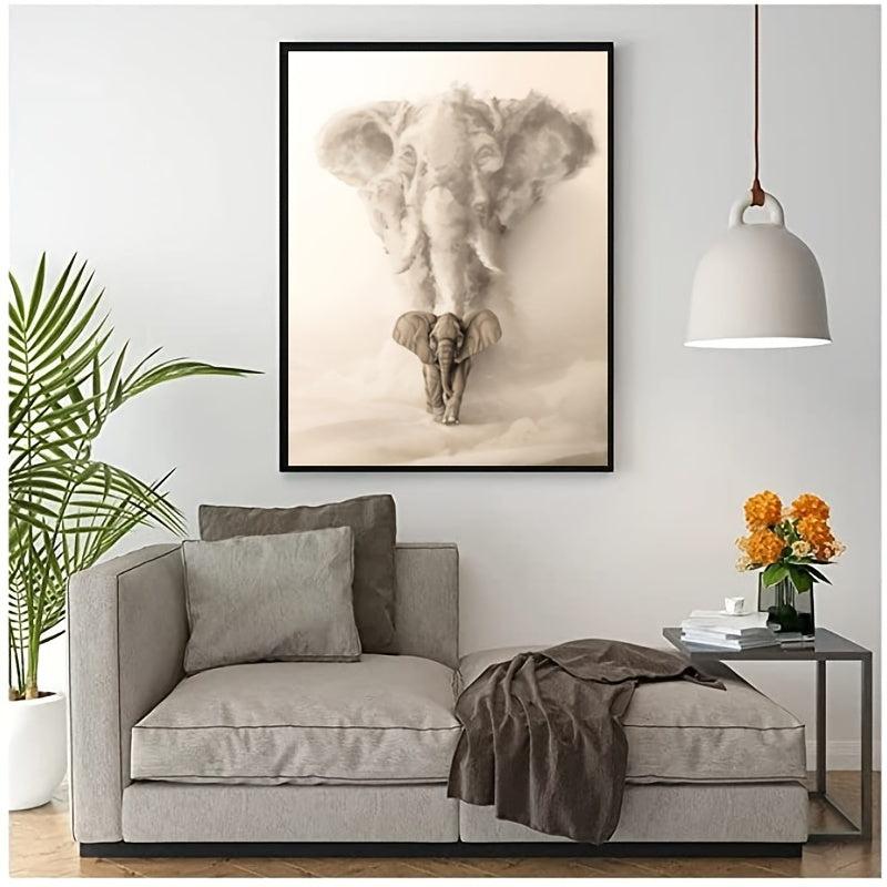 Elephant Diamond Painting Kit 30x40cm Home Wall Decor