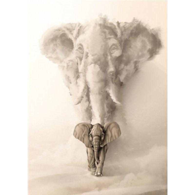 Elephant Diamond Painting Kit 30x40cm Home Wall Decor