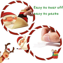182pcs Christmas Window Decoration Stickers