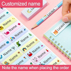 60pcs Name Tag Sticker Waterproof Personalized Labels for Children School Office