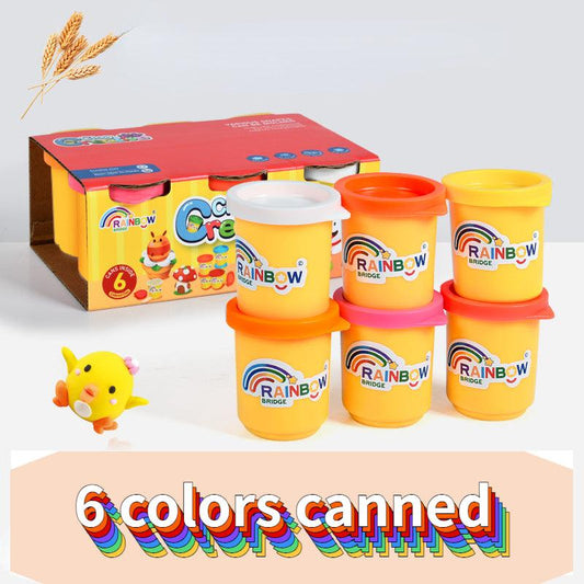 24 Colorful 2 Oz Canned Clay Set, Non-Toxic & Safe for Kids, Assorted Colors