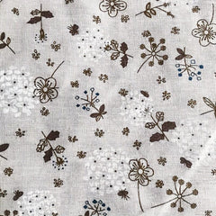 Cotton Linen Fabric for Home Textile and Patchwork - 19.6x70cm
