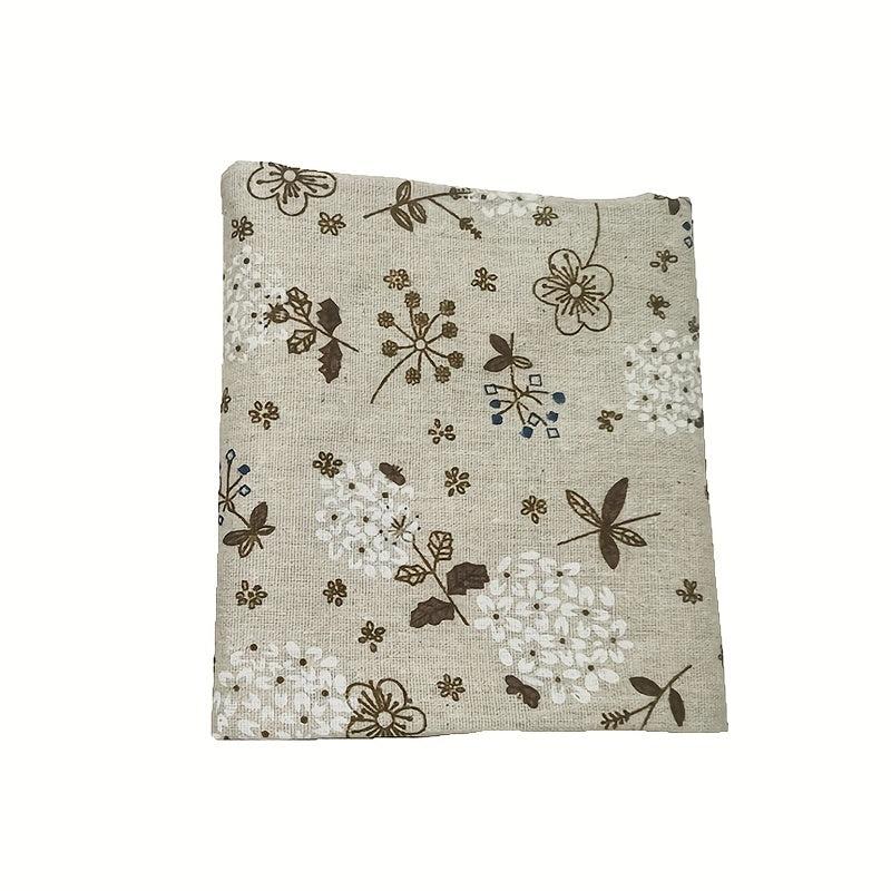 Cotton Linen Fabric for Home Textile and Patchwork - 19.6x70cm
