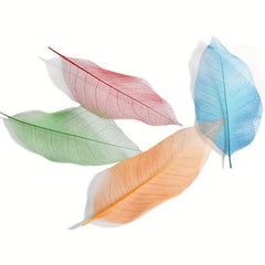 20pcs Natural Dried Leaves Crafting Scrapbooking