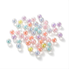 Colorful Acrylic Round Beads Set for Jewelry Making DIY